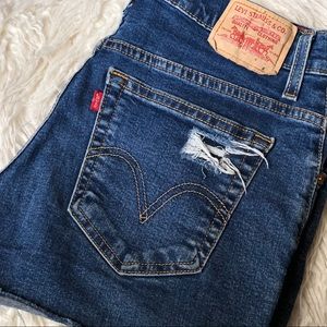 Levi’s Dark Blue Shorts